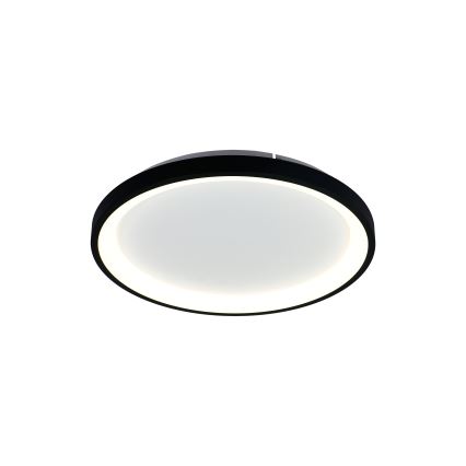 Brilagi - Plafonnier LED dimmable FALCON SLIM LED/42W/230V 3000-6500K Ø 50 cm noir + télécommande