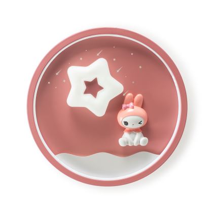 Brilagi - Plafonnier LED dimmable pour enfants BUNNY LED/83W/230V 3000-6000K Ø 49 cm + télécommande