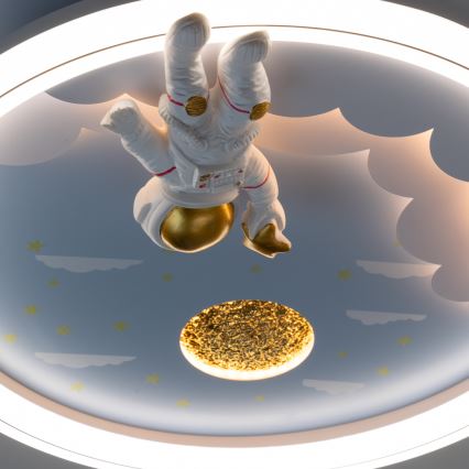Brilagi - Plafonnier LED dimmable pour enfants LED/42W/230V 3000/5700K astronaute