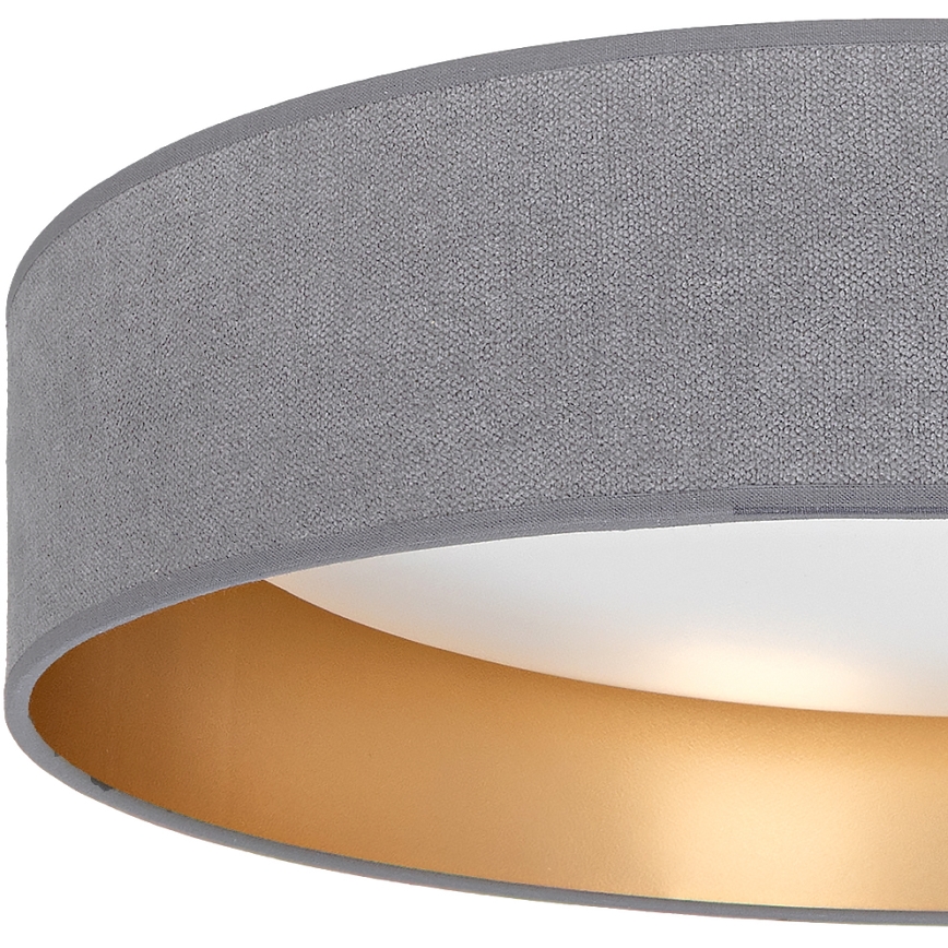 Brilagi - Plafonnier LED dimmable VELVET SMARTIX LED/24W/230V 3000-6000K Ø 45 cm gris/doré Wi-Fi Tuya Beacon + télécommande