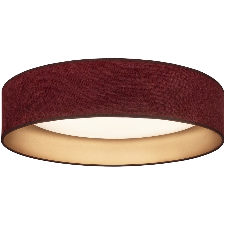 Brilagi - Plafonnier LED dimmable VELVET SMART VARI LED/36W/230V 3000-6500K Ø 55 cm bordeaux/doré + télécommande