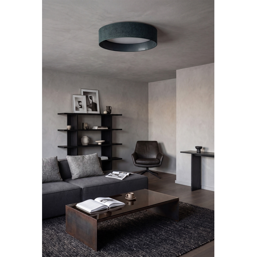 Brilagi - Plafonnier LED dimmable VELVET SMART VARI LED/36W/230V 3000-6500K Ø 55 cm vert + télécommande