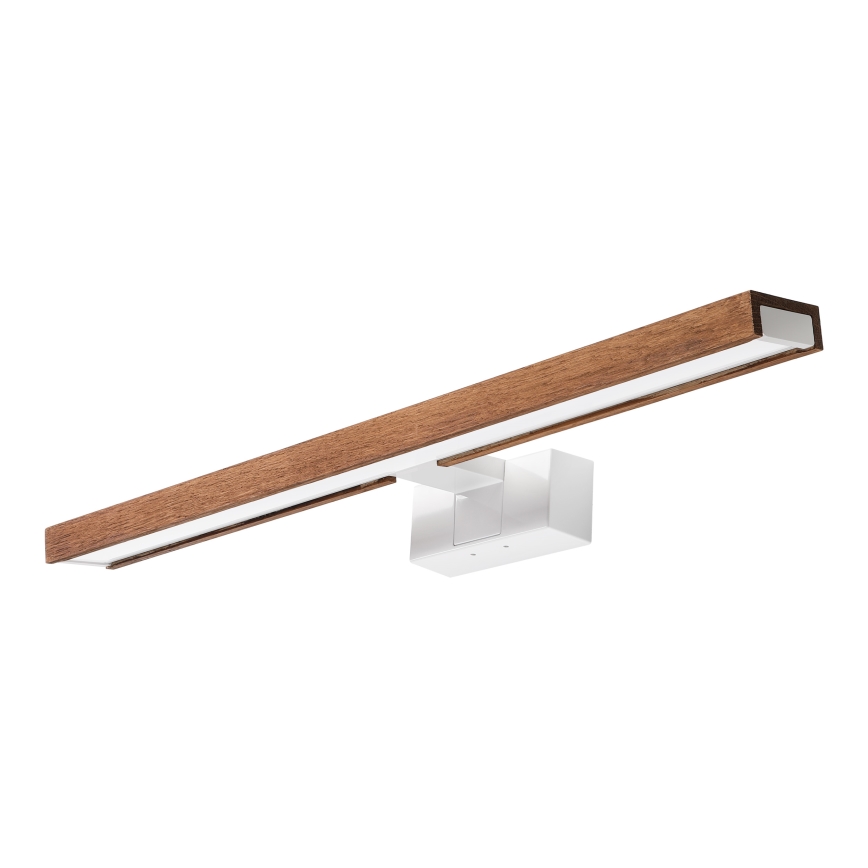 Brilagi - Éclairage LED 3-en-1 pour miroir de salle de bains WOODY MIRROR LED/12W/230V 60 cm IP44 blanc/chêne/cerisier