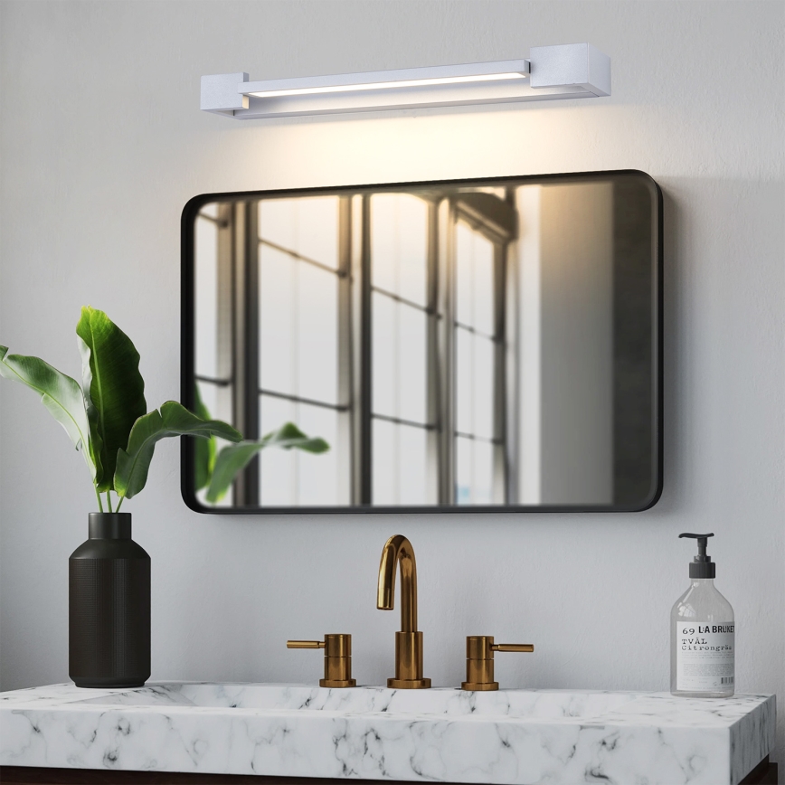 Brilagi - Éclairage LED pour miroir de salle de bains AQUA LINE LED / 12 W / 230 V / 45 cm / IP44 / chrome mat / IRC 90