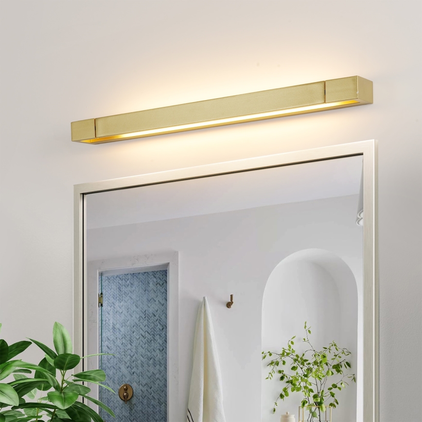 Brilagi - Éclairage LED pour miroir de salle de bains AQUA LINE LED/18W/230V 60 cm IP44 doré IRC 90