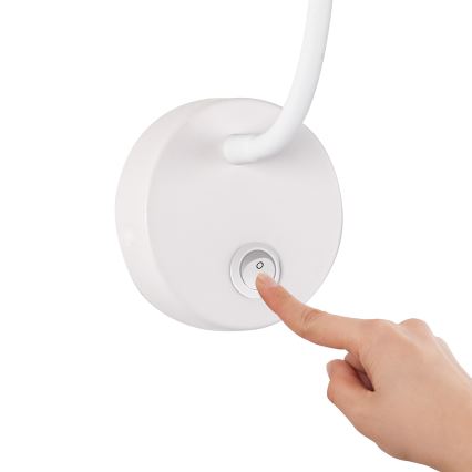 Brilagi - LED Flexibele wandlamp MAYA LED/3W/230V 4000K wit/goud