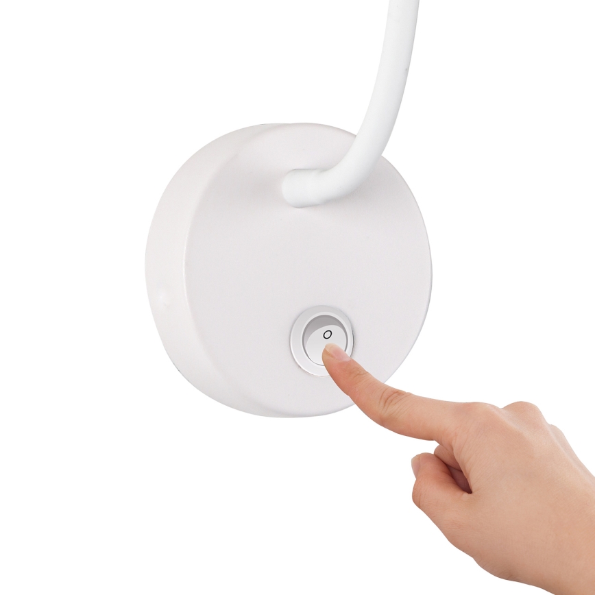 Brilagi - LED Flexibele wandlamp MAYA LED/3W/230V 4000K wit/goud