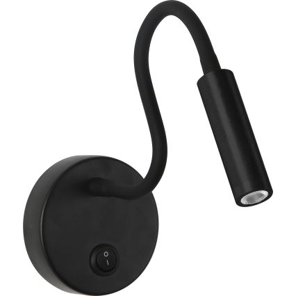 Brilagi - LED Flexibele wandlamp MAYA LED/3W/230V 4000K zwart