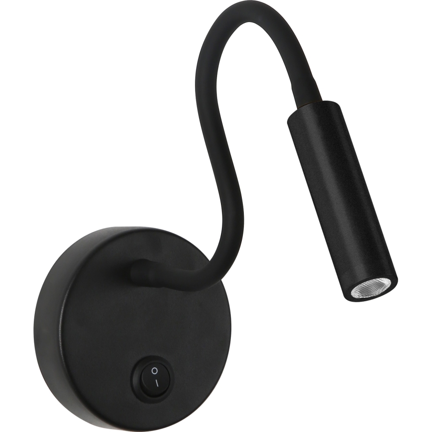 Brilagi - LED Flexibele wandlamp MAYA LED/3W/230V 4000K zwart