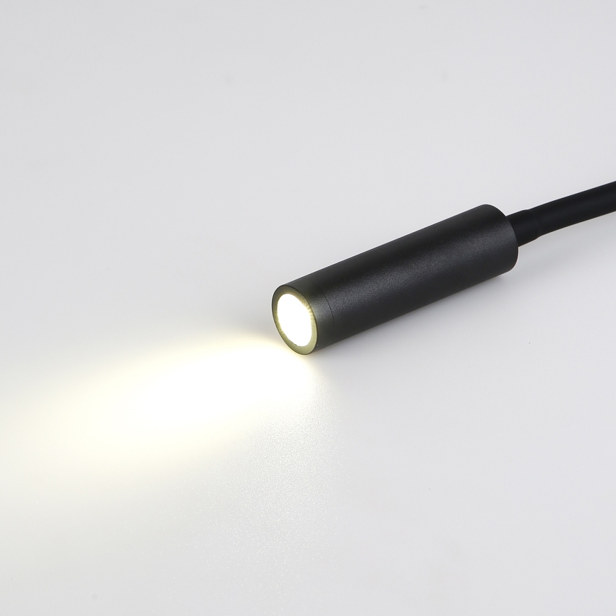 Brilagi - LED Flexibele wandlamp MAYA LED/3W/230V 4000K zwart