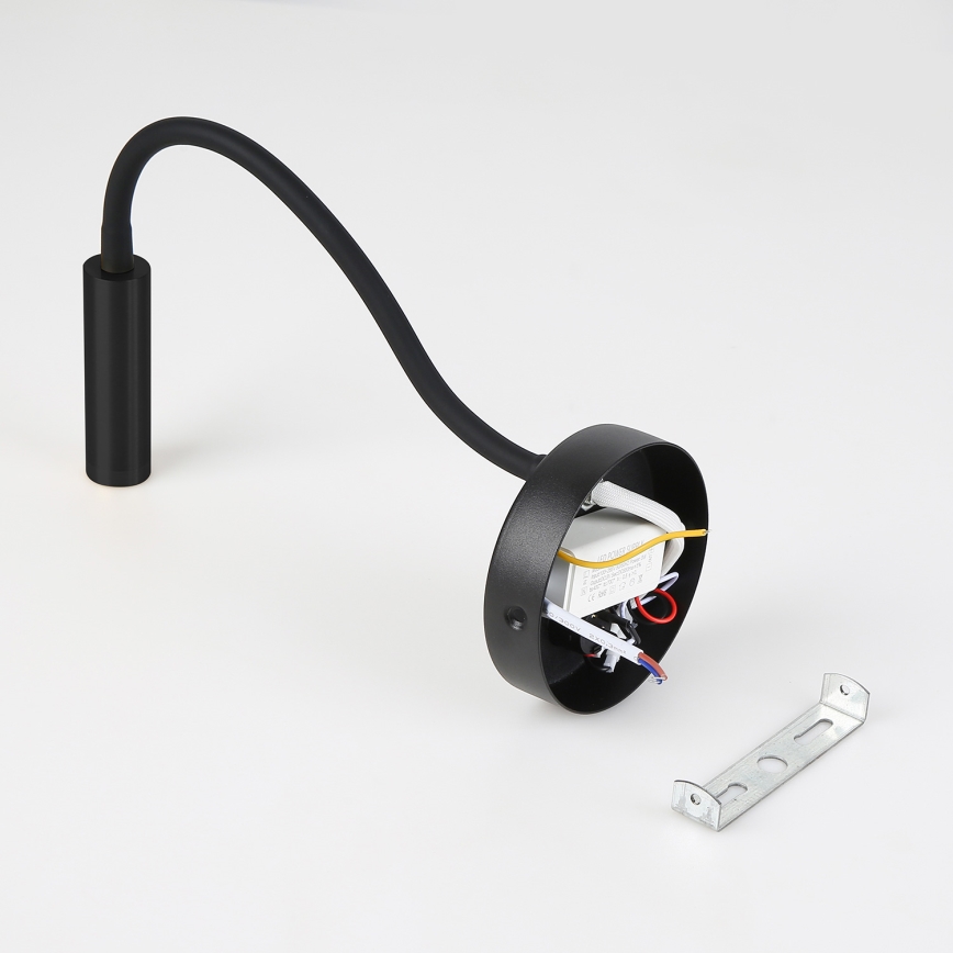 Brilagi - LED Flexibele wandlamp MAYA LED/3W/230V 4000K zwart