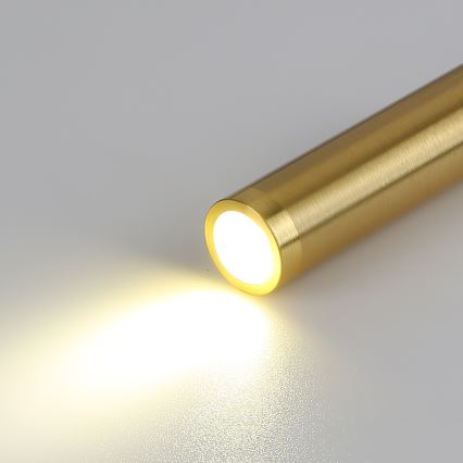 Brilagi - LED Flexibele wandlamp met USB-poort MAYA LED/3W/230V 4000K zwart/goud