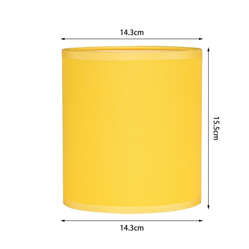 Brilagi - flexibele LED-wandlamp NUBILA 1xE27/25W/230V + LED/3W messing/geel