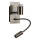 Brilagi - LED Flexibele wandlamp NUBILA 1xE27/25W/230V + LED/3W messing