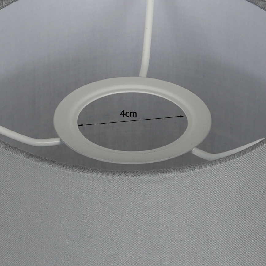 Brilagi - Flexibele LED-wandlamp NUBILA 1xE27/25W/230V + LED/3W messing/lichtgrijs