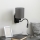 Brilagi - LED Flexibele wandlamp NUBILA 1xE27/25W/230V + LED/3W zwart/antraciet
