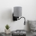 Brilagi - LED Flexibele wandlamp NUBILA 1xE27/25W/230V + LED/3W zwart/grijs