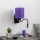Brilagi - LED Flexibele wandlamp NUBILA 1xE27/25W/230V + LED/3W zwart/paars