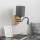 Brilagi - LED Flexibele wandlamp NUBILA WOOD 1xE27/25W/230V + LED/3W eiken/antraciet