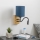 Brilagi - LED Flexibele wandlamp NUBILA WOOD 1xE27/25W/230V + LED/3W eiken/donkerblauw