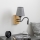 Brilagi - LED Flexibele wandlamp NUBILA WOOD 1xE27/25W/230V + LED/3W eiken/grijs