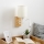 Brilagi - LED Flexibele wandlamp NUBILA WOOD 1xE27/25W/230V + LED/3W eiken/wit/crème