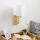 Brilagi - LED Flexibele wandlamp NUBILA WOOD 1xE27/25W/230V + LED/3W eiken/wit