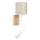 Brilagi - LED flexibele wandlamp voor kinderen BOBO WOOD 1xE27/25W/230V + LED/3W eiken/wit/beige/stippen