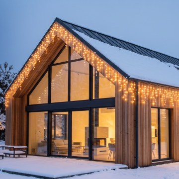 BRILAGI - LED Guirlande de Noël d'extérieur 1080xLED/8 fonctions 33m IP44 blanc chaud stalactites