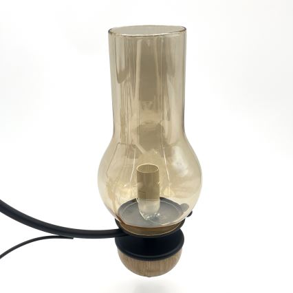 Brilagi - LED Hanglamp aan een ketting COTTAGE 3xE14/40W/230V beuken/bruin