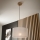 Brilagi - LED Hanglamp aan een koord ANTHONY 1xE27/60W/230V eiken/wit