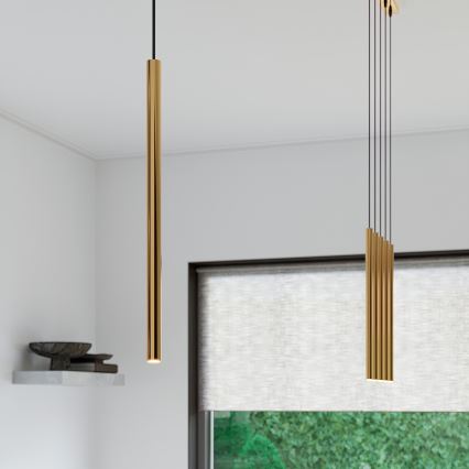 Brilagi - LED Hanglamp aan een koord DRIFA 1xG9/4W/230V goud