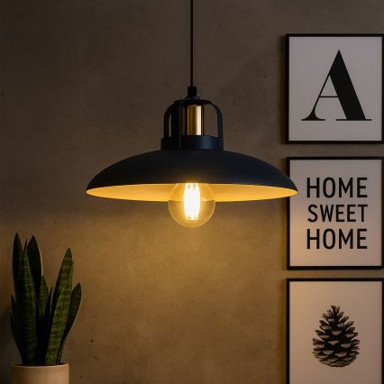 Brilagi - LED Hanglamp aan een koord FLAMENGO 1xE27/60W/230V blauw