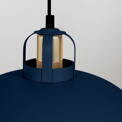 Brilagi - LED Hanglamp aan een koord FLAMENGO 1xE27/60W/230V blauw