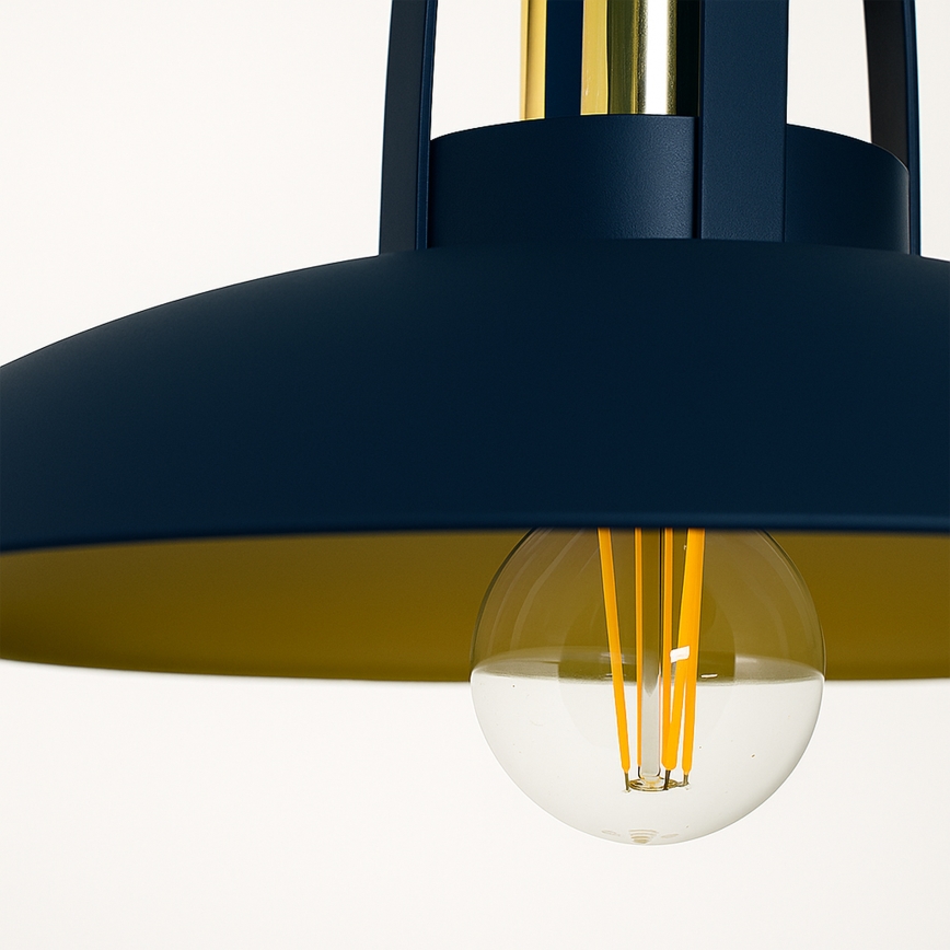 Brilagi - LED Hanglamp aan een koord FLAMENGO 1xE27/60W/230V blauw