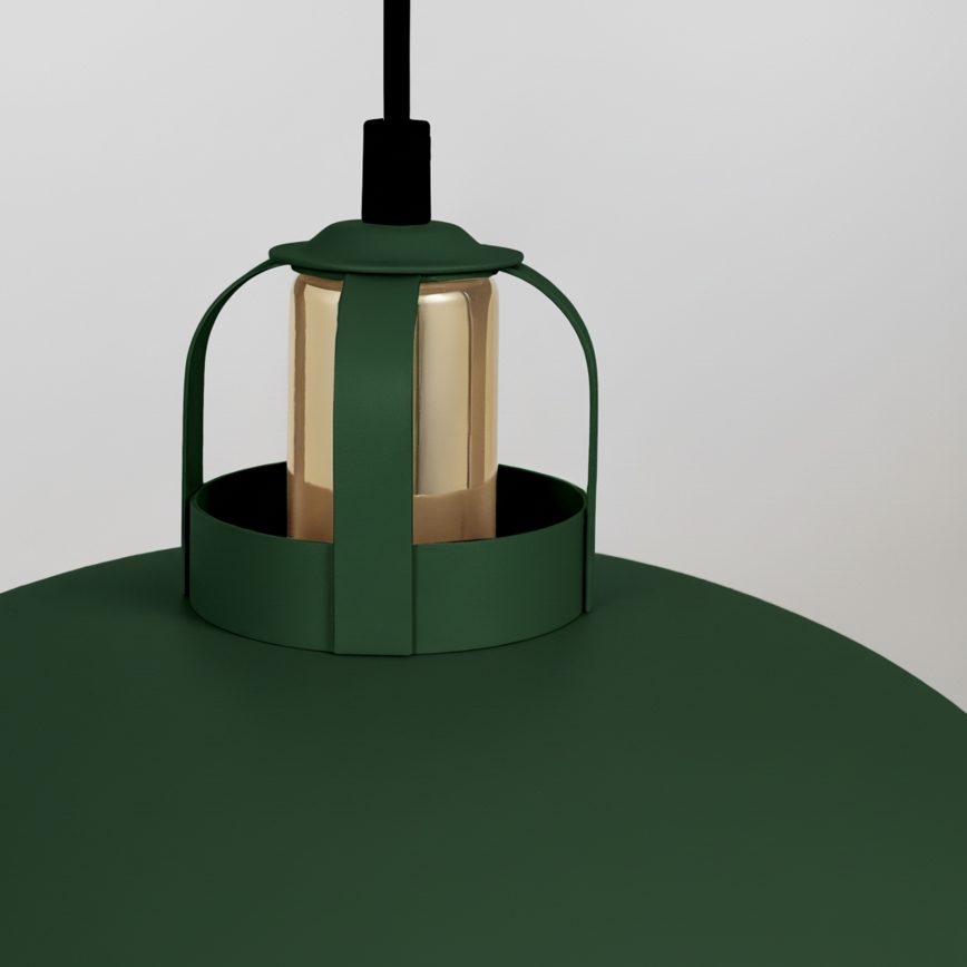 Brilagi - LED Hanglamp aan een koord FLAMENGO 1xE27/60W/230V groen