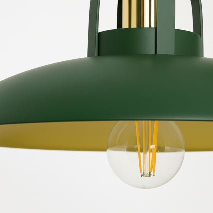 Brilagi - LED Hanglamp aan een koord FLAMENGO 1xE27/60W/230V groen