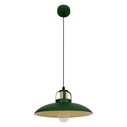 Brilagi - LED Hanglamp aan een koord FLAMENGO 1xE27/60W/230V groen