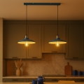 Brilagi - LED Hanglamp aan een koord FLAMENGO 2xE27/60W/230V blauw