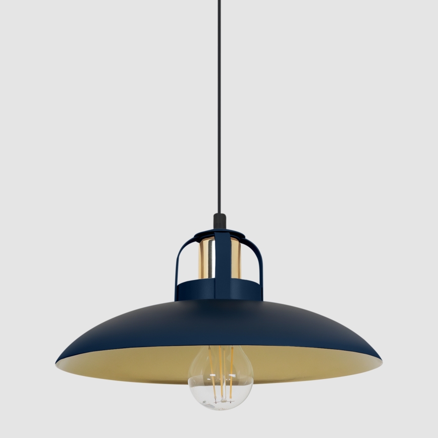 Brilagi - LED Hanglamp aan een koord FLAMENGO 2xE27/60W/230V blauw