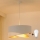 Brilagi - LED Hanglamp aan een koord LYRA 1xE27/15W/230V wit/goud