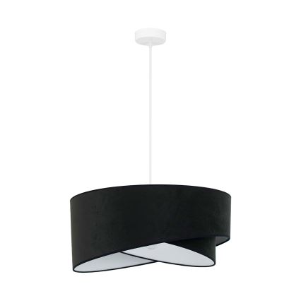 Brilagi - LED Hanglamp aan een koord LYRA 1xE27/15W/230V zwart/wit
