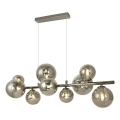 Brilagi - LED Hanglamp aan een koord MILLA 10xG9/3W/230V glanzend chroom/gerookt