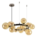 Brilagi - LED Hanglamp aan een koord MILLA 15xG9/3W/230V glanzend chroom/goud