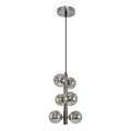 Brilagi - LED Hanglamp aan een koord MILLA 6xG9/3W/230V glanzend chroom/gerookt