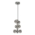 Brilagi - LED Hanglamp aan een koord MILLA 6xG9/3W/230V glanzend chroom/gerookt