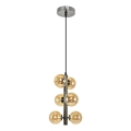 Brilagi - LED Hanglamp aan een koord MILLA 6xG9/3W/230V glanzend chroom/goud
