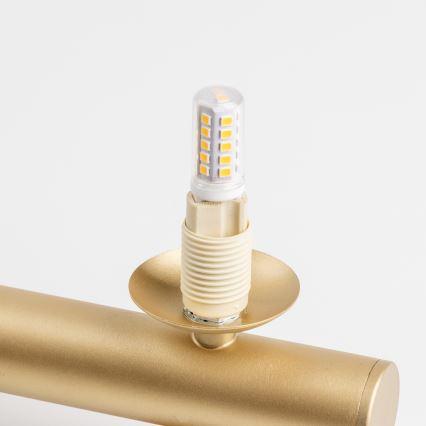 Brilagi - LED Hanglamp aan een koord MILLA 6xG9/3W/230V goud/gerookt