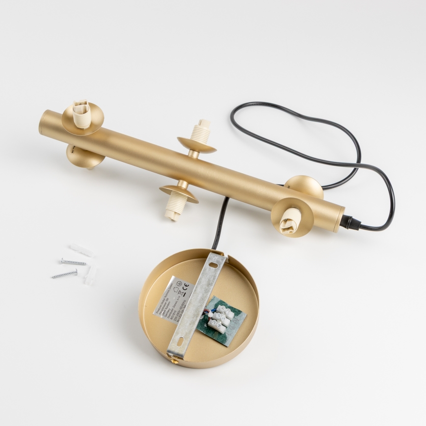 Brilagi - LED Hanglamp aan een koord MILLA 6xG9/3W/230V goud/wit