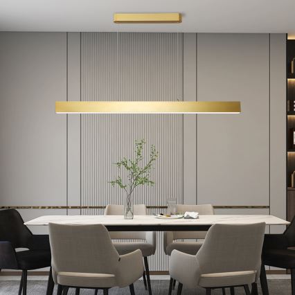 Brilagi - LED Hanglamp aan een koord SLEEKLINE LED/40W/230V 3000/4500/6000K goud